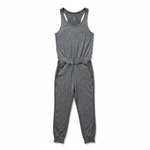 Sweaty Betty London Yoga Jumpsuit Medium Heather Grey Athleisure Romper